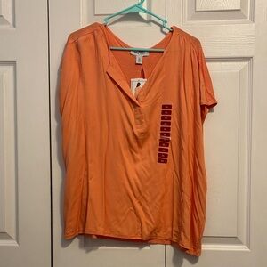 Nine West Orange Women's Blouse